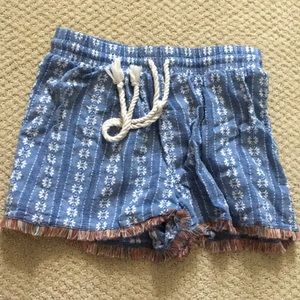 Fun patterned shorts!
